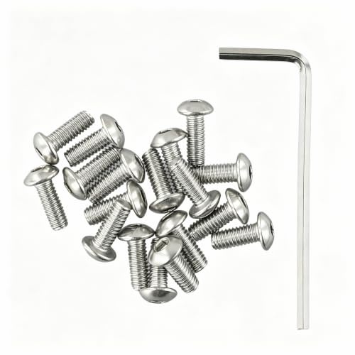 18 Pcs Screws for NINEBOT Max, Replacement Screws with Wrench Electric Scooter Replacement Parts