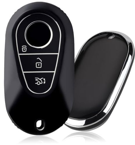 Mercedes Schlüssel Hülle, Mercedes Schlüsselanhänger, Mercedes Schlüssel Cover, Schlüsselhülle Schlüsselanhänger für Mercedes Benz C S Klasse W223 W206 S350L S400L S450L S500L 2021 2022