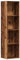vidaXL Bibliothèque Vieux Bois 36x30x143 cm Bois d'ingénierie, bibliothèque, Armoire de Rangement, Support de Rangement, étagère, étagère à Livres
