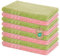 Lavea Lot de 8 Serviettes éponge Elena 50 x 100 cm, Serviettes en Tissu éponge 100% Coton certifié Oeko-Tex, lavables à 60 °C, passent au sèche-Linge, séchage Rapide et Absorbant, agréable au Toucher