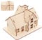 KICHOUSE 1satz Holzpuzzle Miniaturhaus Bausatz Aus Holz DIY Puzzle Für Erwachsene Kreatives Modell Zur Dekoration Für Zuhause Büro Und Feste Handgemacht Langlebig Und Sicher