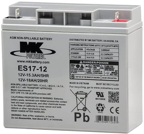 ES17 12-12V 18Ah MK Battery