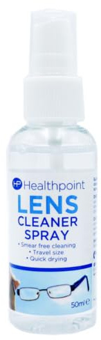 Healthpoint Lens Cleaning Spray - Ultimate Glasses Cleaner Spray for Crystal Clear Vision - Versatile Screen Cleaner Spray for Monitors, TVs & Devices - Efficient Glass Cleaner