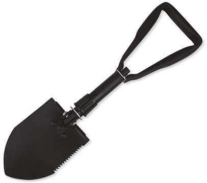 Happy People Klappspaten, schwarz, 47 cm