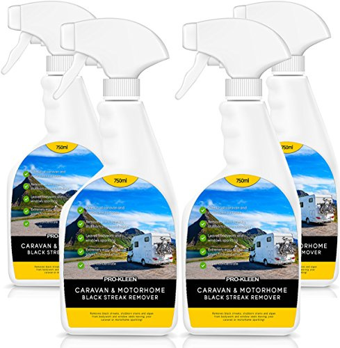 Pro-Kleen Caravan & Motorhome Black Streak, Algae & Mould Remover (4 x 750ml Pack)