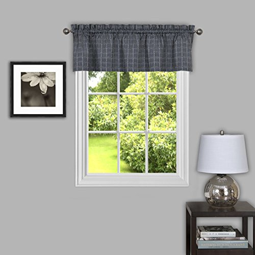 ACHIM Sydney 58 x 14 Valance - Grey