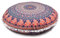 runde Sitzplätze Mandala Kissen, Meditation Kissenbezug, Handgemachte Kissenbeilage, runde Mandala Kissen