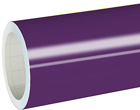 Unbekannt 11€/m² Oracal Plotterfolie Glanz 751c 040 Violett 31,5 cm Breite gegossene Plotter Möbel-Folie selbstklebend High Performance cast