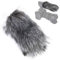 Mikrofon Windschutz Furry Windschutzscheiben Muff, Außen Geräuschreduzierende Kamera Pelz Mikrofon Abdeckung, für MIC-121,TAKSTAR SGC-598,NW-598,NA-Q7,Rode VMGO Video Mikrofon GO,VideoMic Pro(L)