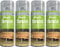 4 x 400ML Clear Varnish Professional Matt Finish Spray Wood Color Paint All Purpose