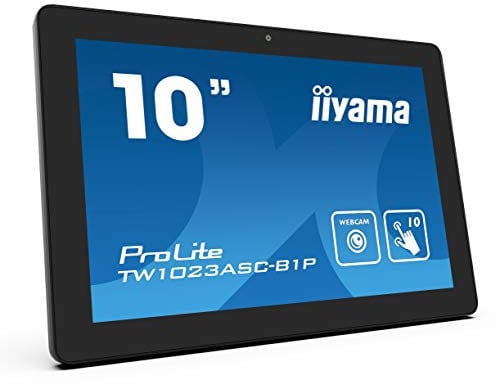 iiyama Prolite TW1023ASC-B1P Moniteur à écran Tactile 25,6 cm (10.1) 1280 x 800 Pixels Plusieurs Pressions Multi-utilisateur Noir