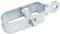 Alberts 611330 Drahtspanner | galvanisch blau verzinkt | Größe 4 | Länge 130 mm