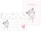 Friendly Fox Ballerina Einladungskarten, 12 Einladung Kindergeburtstag Ballerina Party Geburtstag, Einladungskarten Kindergeburtstag Mädchen mit Ballet Motiv & Umschlag