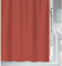 Spirella Schimmel Duschvorhang-Anti-Bakteriell, waschbar, wasserdicht-Polyester, „Primo “ 180x200cm Terracotta Rot, Red, 180 x 200 cm