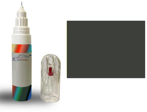 Xtremeauto RAL 6015 Black Olive Pen Shiny Gloss Glossy Touch Up Paint Brush Repair Scratch Upvc Pvc Metal Wood