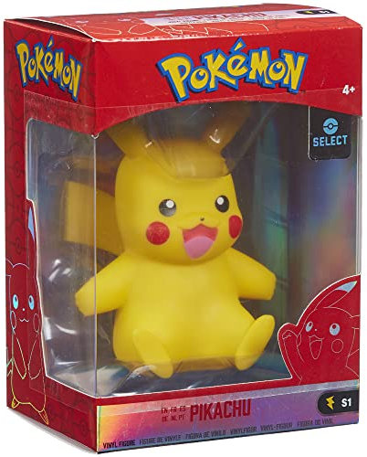 Pokemon PKW2275 Pikachu Select Figur, 10,2 cm, aus Vinyl, Mehrfarbig