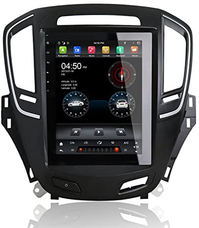 MOOKAKA Tesla Style Radio Android Autoradio 2 Din GPS Navigation für Opel Insignia/Buick Regal 2014-2018 Multimedia Player Haupteinheit 9.7 Zoll Vertikaler Bildschirm Unterstützung Kabellos Carplay