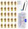 25PCS MK8 0,4 mm Hotend-Düsen mit DIY-Werkzeugen Aufbewahrungsbox für Creality Ender 3 / Ender 3 Pro/Ender 3 Max/Ender 5 Pro, Ender 3 S1 / Ender 3 Neo/CR 10 Serie