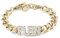 Philipp Plein Damenarmband Lettering Goldfarben PJ1AA11BU
