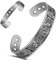 Cigmag 9X Mens Copper Bracelet Ultra Strength Magnet 99% Solid Pure Copper Magnetic Bracelets for Men Adjustable Cuff Bangles with Present Box (Grey Tree of Life Raven)