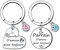 VZIUYTRE cadeau parrain marraine bapteme,Porte-clés Parrain et Marraine Cadeau Parrain Marraine Porte Clé Annonce Parrain Marraine Cadeaux, Porte-clés comme Cadeau Baptême pour Parrain Marraine (1)