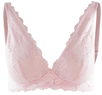 Royal Lounge Intimates Ladies Bralette Royal Dream Peach Pink 80B