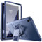 MoKo Smart Cover Compatibile con Galaxy Tab A9 Plus 11 Pollici (SM-X210/SM-X216/SM-X218) 2023, Custodia Protettiva per Tablet, Copertura Completa, con Pellicola Integrata, Blu Scuro