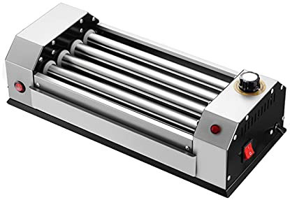 Hot Dog Roller Machine, Hot Dog Sausage Grill with Stainless Steel Heat Rollers for Kitchen Breakfast