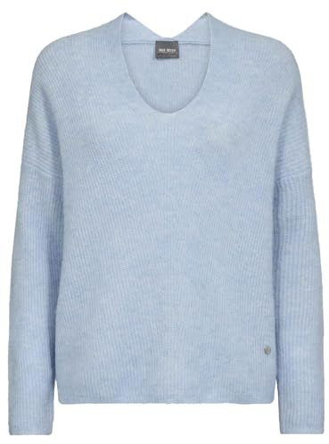 Mos Mosh Pullover Thora mit Alpaka M Blau