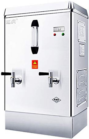 Bollitore Elettrico 30L/60L/90L Completamente Automatico in Acciaio Inossidabile 304 per ristorazione Bollitori elettrici Secchio per Acqua Calda Uso Commerciale o in Ufficio (90L)