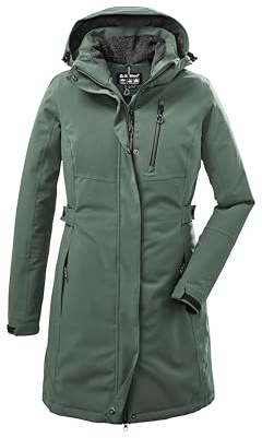 Killtec Damen Parka Funktionsparka mit abzippbarer Kapuze KOW 165 WMN PRK wasserdicht, Winddicht, atmungsaktiv