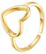 LEGENTLISUR Anelli Donna Argento 925 Anello Personalizzato Anello Regolabile Donna Semplice Regalo per Gioielli ad Anello A Forma di Cuore Diametro Interno Circa 17 mm