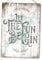 Let The Fun Be Gin | Printed Metal Plaque/Sign