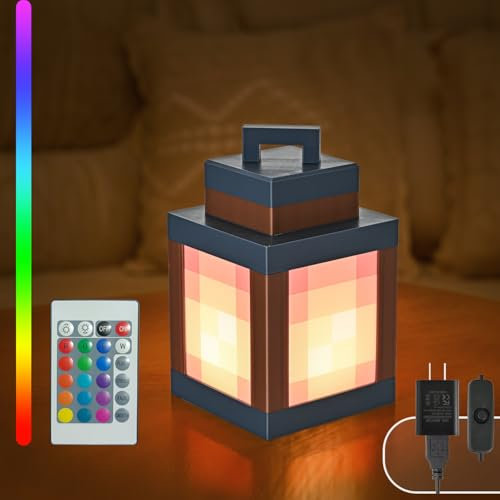 Luces de píxeles de color, luces nocturnas, regalos de cumpleaños, luces de decoración de recámara de jugadores, decoración de sala de juegos, regalos de juegos para niños y niñas, luces de luz
