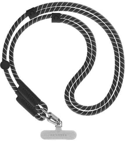 CASETiFY Double End Rope Cross-Body Strap - Black