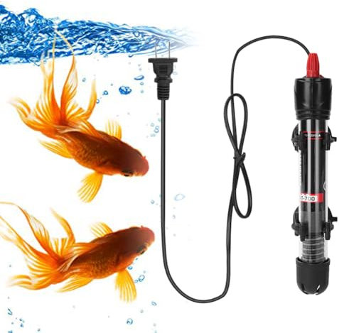 Aquarium Heizung Mit Saugnäpfen 50W Aquarium Heizstab Thermostat für Fischtanks Wasserdichter Thermostat Aquarium Heizer Aquariumheizer mit Thermostat Regelheizer für Fischtanks und Aquarium