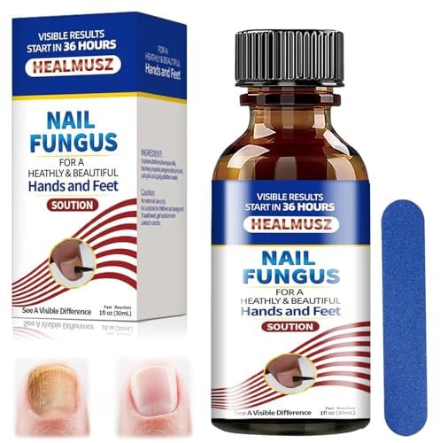 30ml Nagelpflege Behandlung, Schutz & Stärkung brüchiger Nägel, Nail Repair, Fingernägel und Fußnägel für Nail Care, Fußnägel Behandlung mit Nagelfeile, Verfärbte Finger-Näge, repariert brüchige