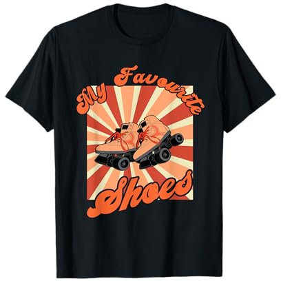 Rollerskater My Shoes Rollschuh Disco T-Shirt