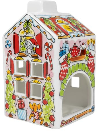 Blond Amsterdam Teelichthalter Weihnachten, 14,5cm | Keramik, Weihnachtsmotive, Für Teelicht, Festliche Deko, Handwäsche empfohlen