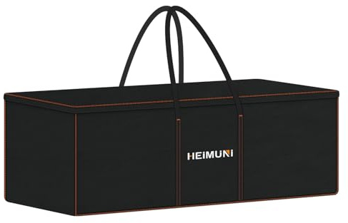 HEIMUNI Aufbewahrungstasche XXL Weihnachtsbaum Tasche Auflagentasche | Super Groß Aufbewahrungstasche Gartenauflagen für Bettwäsche, Bettdecken und Kissen Trage Tasche 180x60x80cm