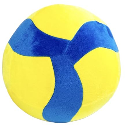 Volleyball-Plüschtier, weicher Plüsch-Sportplüsch, gefüllt, dekorativ | weiches Umarmungskissen für Kinder, aus PP-Baumwolle, für Volleyballpuppen, für Fes