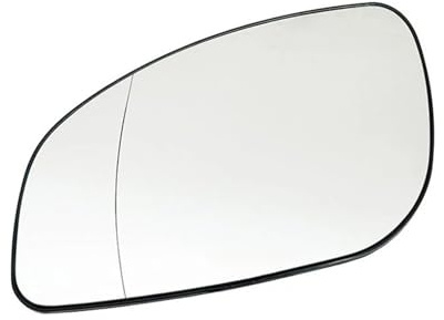 Umkehrlinse Rückfahrglas Spiegel Für Opel Für Vauxhall Vectra C 2002-2008 Signum 2002-2008 Seitenspiegelglas HD Beheiztes Rückspiegelobjektiv Autozubehör(Left)