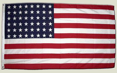 Digni® Drapeau USA Etats-Unis 48 Etoiles 90 x 150 cm