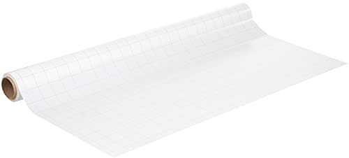 Nobo Tafel-Folien, Statisch Haftend, Trocken abwischbar und Abnehmbar, 800 x 600 mm, 25 Stück, Weiß/Grau, 1905157