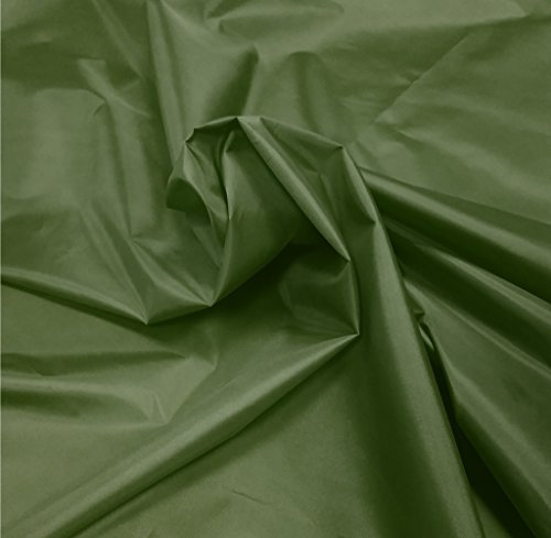 A-Express Grün 1x Metre Polyester Stoff Wasserdicht Planen-Stoff Draussen Material Zelt Flagge Meterware