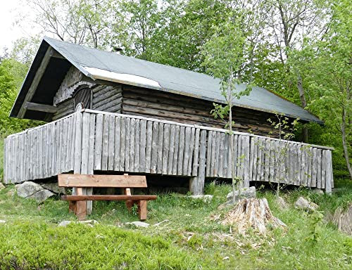 hansepuzzle 15746 - Harz-Haus Puzzle 1000 Teile - Natur-Puzzle mit hochwertiger Aufbewahrung: Kartonbox und wiederverschließbarem Beutel - Format 60 × 46 cm