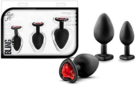 Blush Analplug_330853 Analplug Red One Size