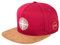 Blackskies® North Star Snapback Cap | Damen Herren Baseball Mütze Kappe Surfer Skater Kompass Anker Kunst-Wildleder