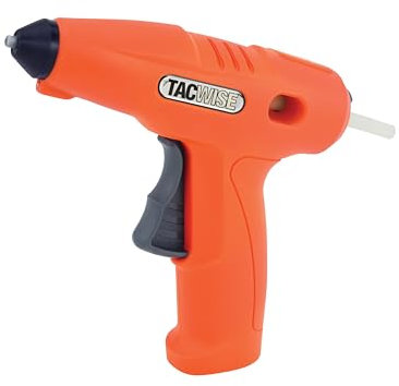 Tacwise 1559 H4-7 Pistola de Silicona Caliente a Batería de 4V con 30 Barras de Pegamento y Funda de Neopreno