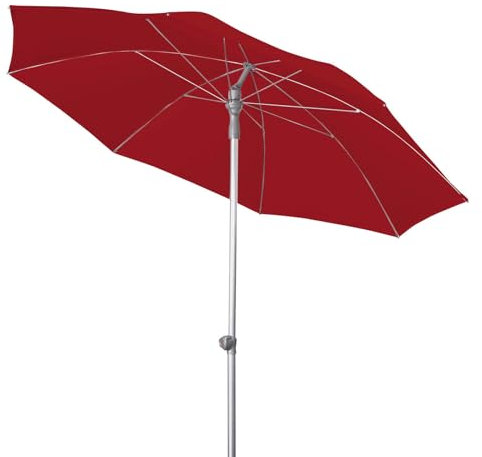 Doppler Sonnenschirm 'ACT', Push-up-Funktion, knickbar, Alu-Mast, Ø 200 cm, Schwarz